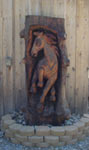 Wood carving